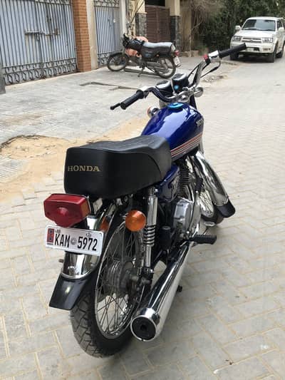 Honda CG 125 1981 Model Karachi number for sale