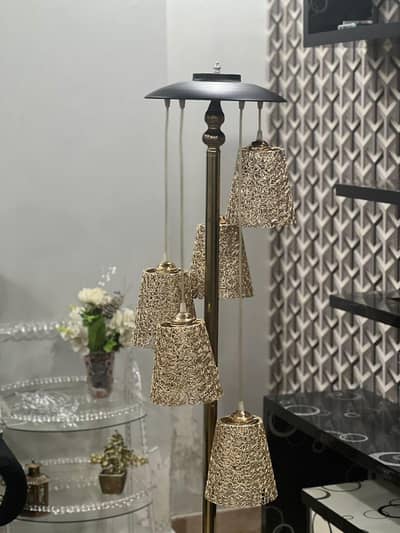 Beautiful Golden Floor Lamp 