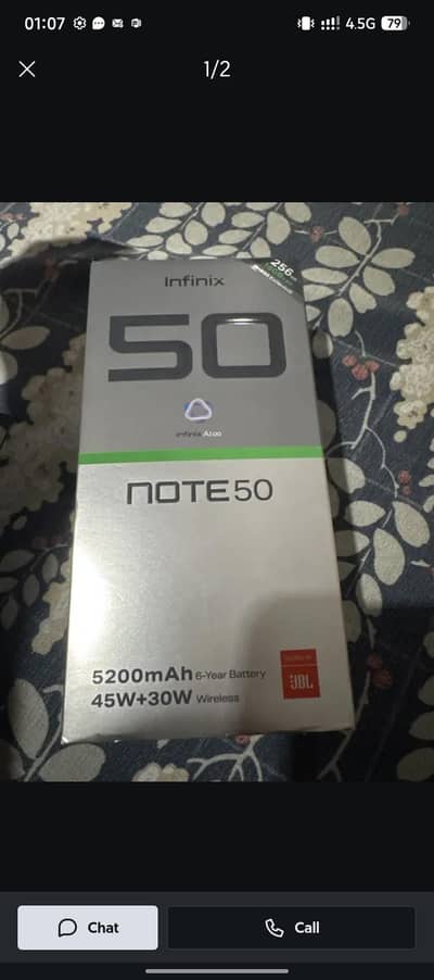 Infinix note 50