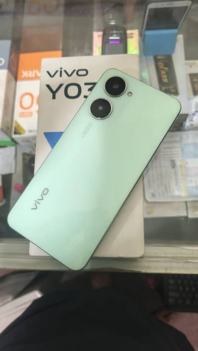 Vivo Y03 4gb ram 64gb memory complete box