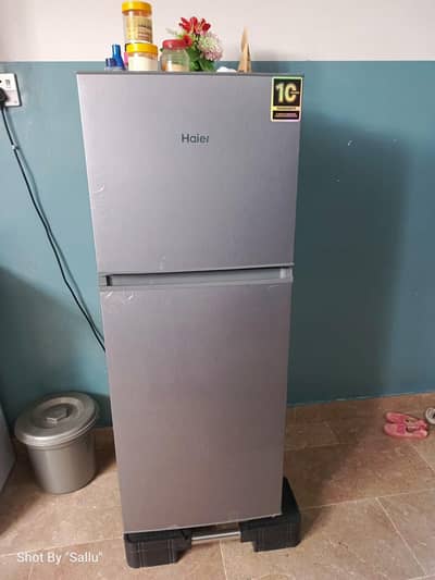 Haier Double Door Refrigerator - Like New