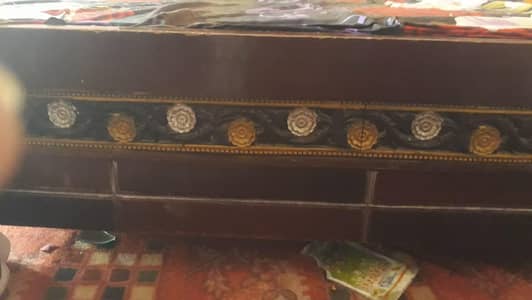 double bed with mattress