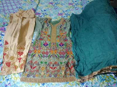 mehndi dress 1 time use