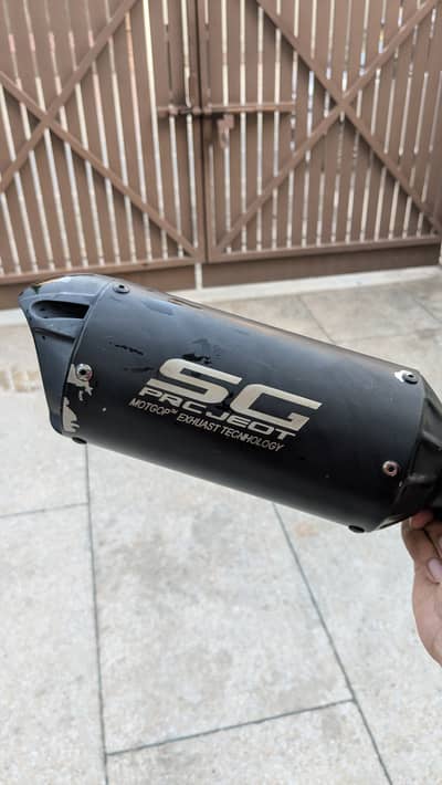 SC PROJECT exhaust