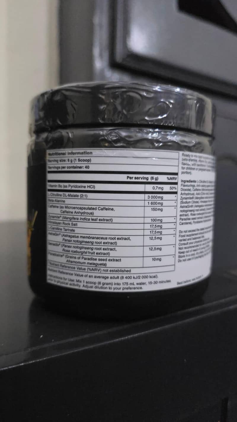 Pre Workout 1