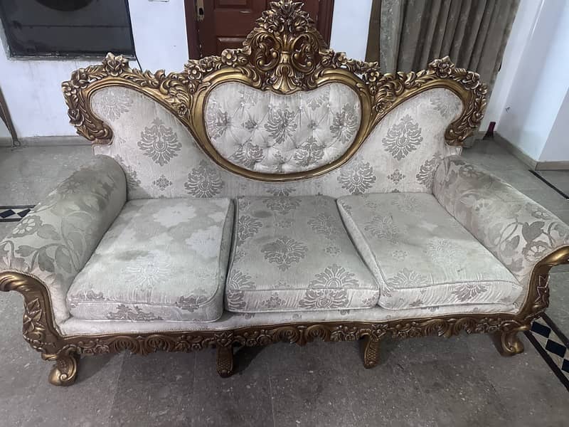 Complete sheesham Sofa set 3