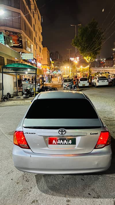 Toyota Corolla Axio 2006 register 2012