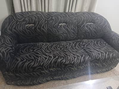 5 Seater Sofa set - Black