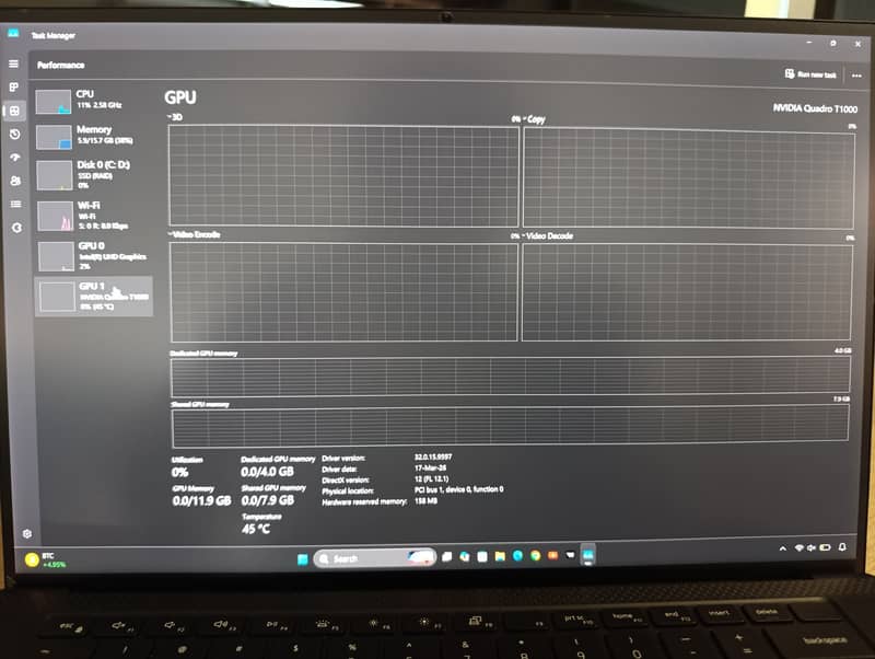 Dell Precision 5550 | i7 10th Gen | 16GB RAM | 4K Touch Display 9