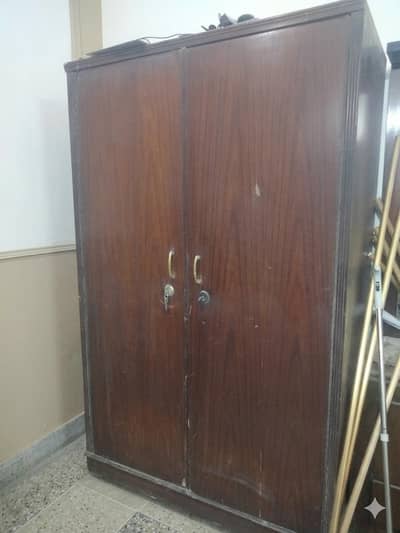 sheesham wood wardrobe