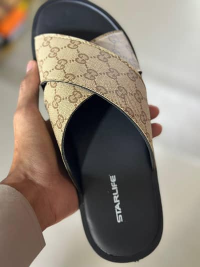 Premium Cross Strap Slippers for Men | Stylish & Comfortable