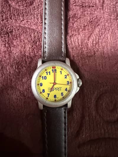 ESPRIT BRANDED BLUE DIAL QUARTZ WATCH