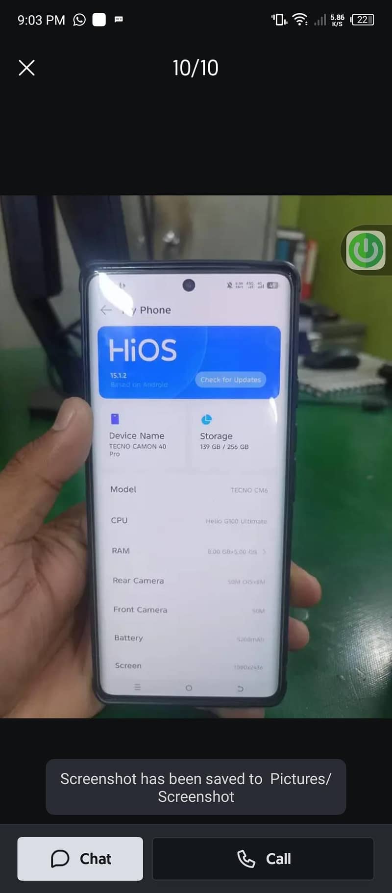 Tecno CAMON 40 Pro 1