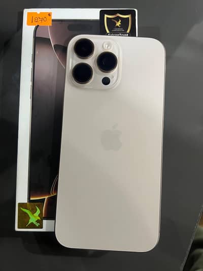 Apple iPhone 16 Pro Max Non Pta 256gb Complete box with original Cable