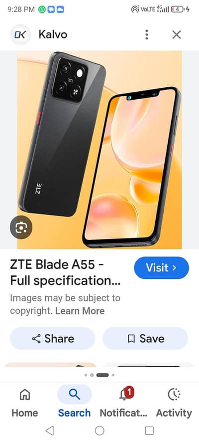 Zte Blade A55