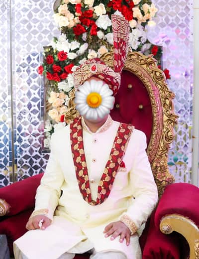 white Sherwani in new condition
