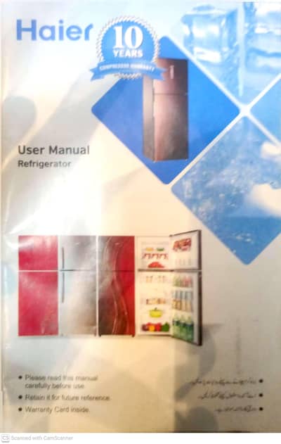 Haier Double Door Refrigerator – Excellent Condition