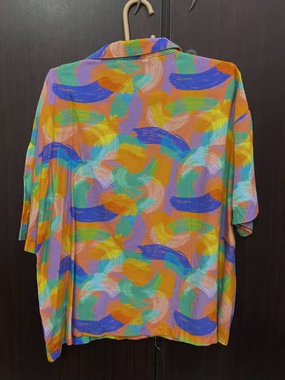 Outfitters Relaxed Fit Abstract Print Shirt with tag Size M