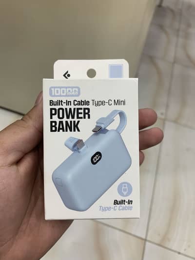 10000mah Fast Charging Smart Unique type C Power Bank