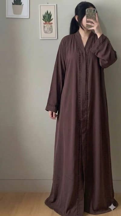 silk abaya