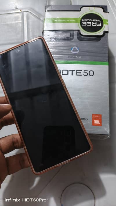 Infinix note 50 with wireless charging
