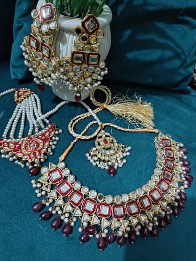 one time used bridal set
