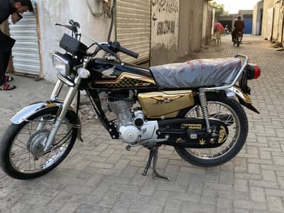 Honda 125 gold edition 5 gear