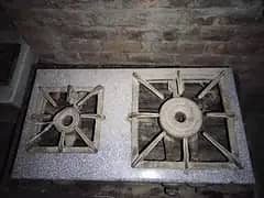 2 stove and 1 heater for winter