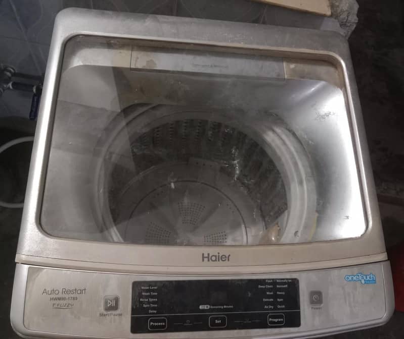 Haier washing automatic machine 1