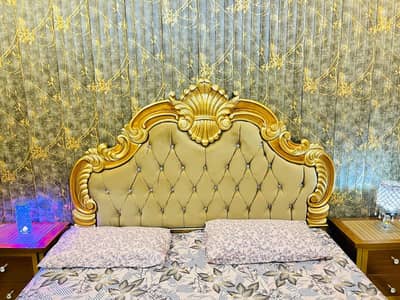 Deco Paint bed/Duco paint/Bedset/Dressing Table/Home wood/pure wood