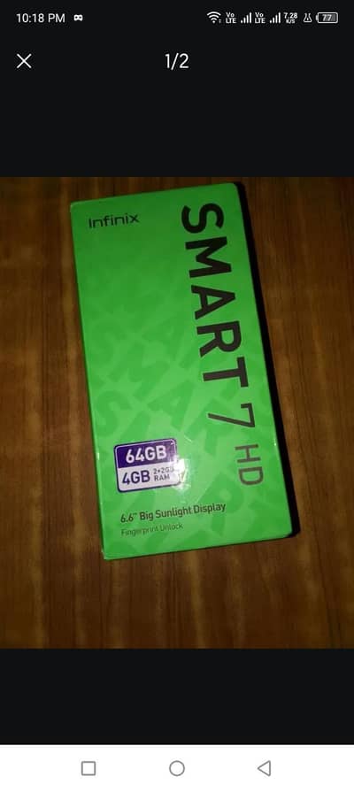 Infinix smart 7 HD