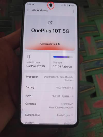 One Plus 10T 16GB/ 256GB Non Pta