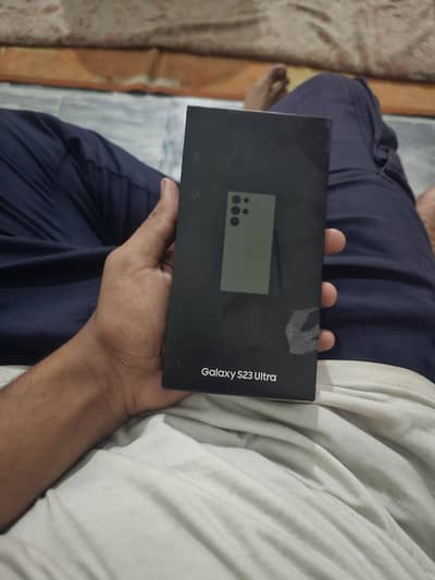 Samsung Mobile S23 Ultra With box 12 256