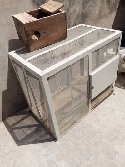 Iron Cage for Hens & Parrot size (3×3×2) 03225360298