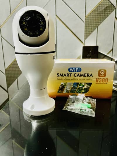 V380 WiFi Bulb Camera 360° HD Night Vision