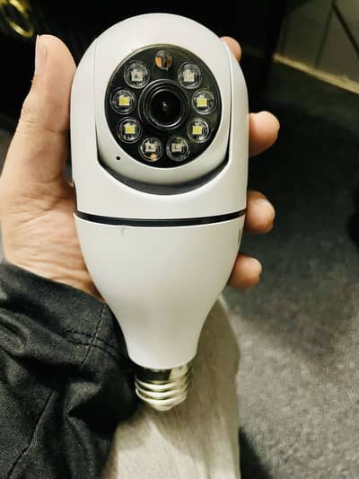 V380 WiFi Bulb Camera 360° HD Night Vision