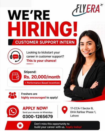 Customer Support Job In Travel Agency