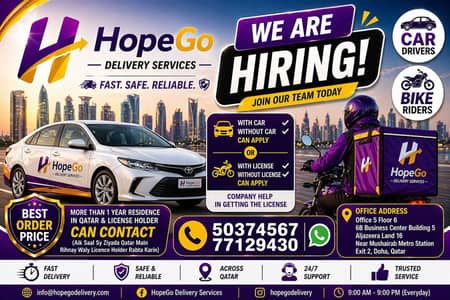 Go Delivery Services – Fast & Reliable Delivery Across Qatar