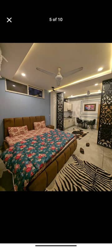 1BED FURNISH APARTMENT AVAILABLE DAILY BASIS FOR RENT IN ISLAMABAD E11 2