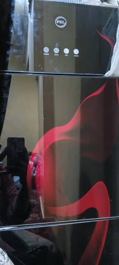 pel water dispenser glass door