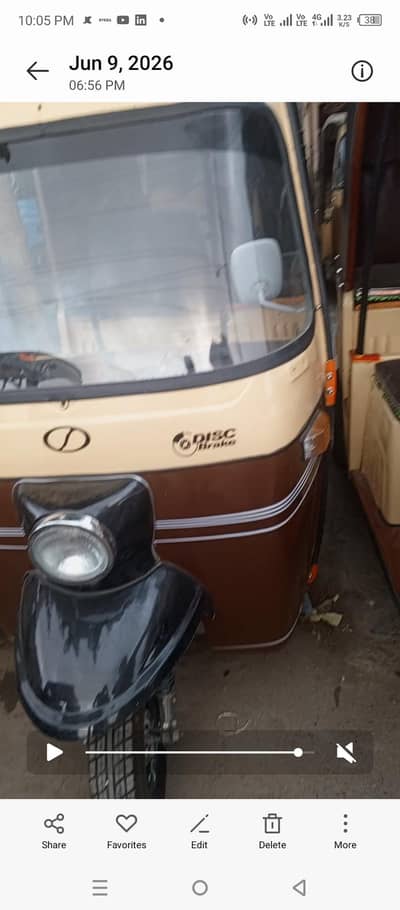sazgar 3 seater rikshaw 2016