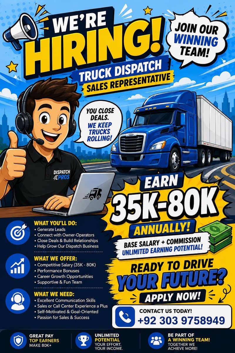 Customer acquisition/ Trucking Sales Executive/ CSR 0