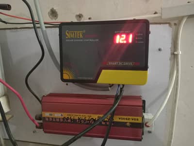 simtek mppt + car inverter 2500