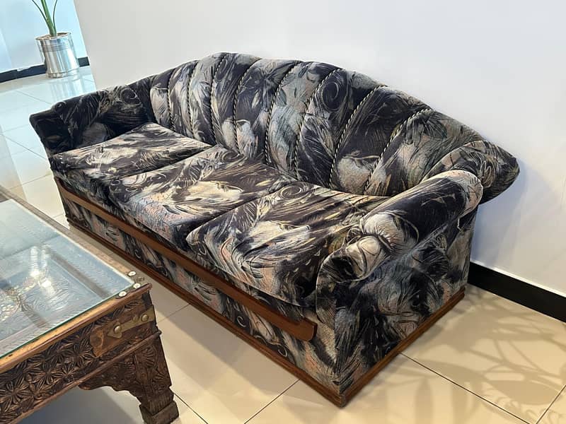 solid wood sofa set ( 3 + 2 + 1 ) 0