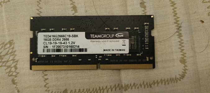 RAM 16 GB DD4