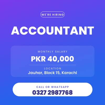 Hiring: Office Accountant