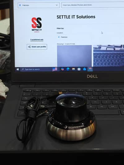 3D connexion SpaceMouse compact 3D mouse USB optical black, silver
