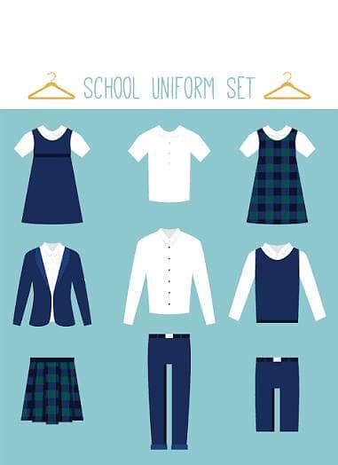 karigae chahye school uniform k kyr