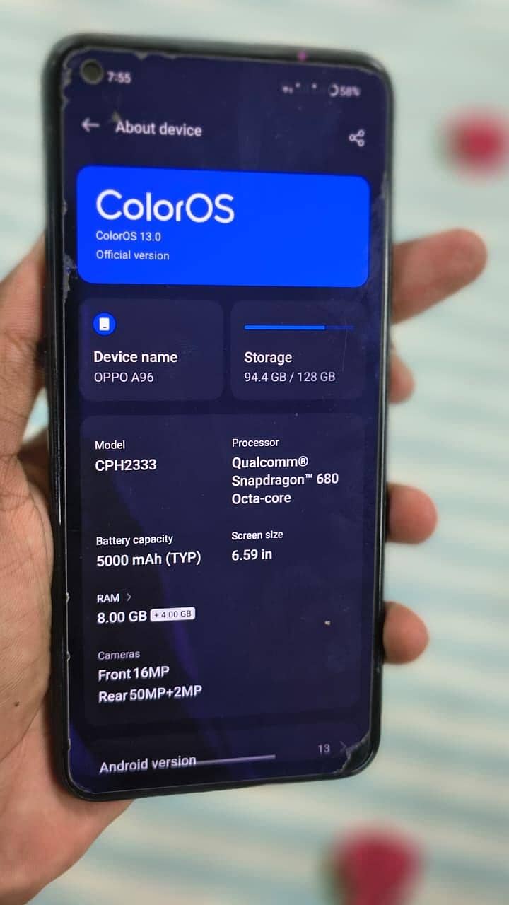 OPPO A96 1