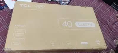 TCL 40 inch smart led box peck 03132213463